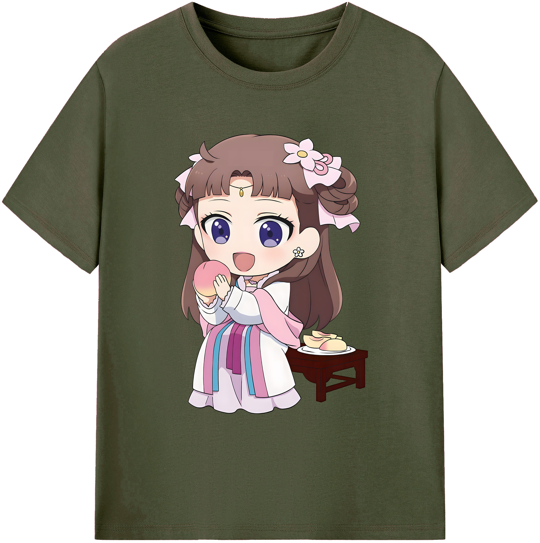 （画像用） 薬屋のひとりごと The Apothecary Diaries 綿100％ メンズ半袖Tシャツ｜肌触りやわらか＆通気性